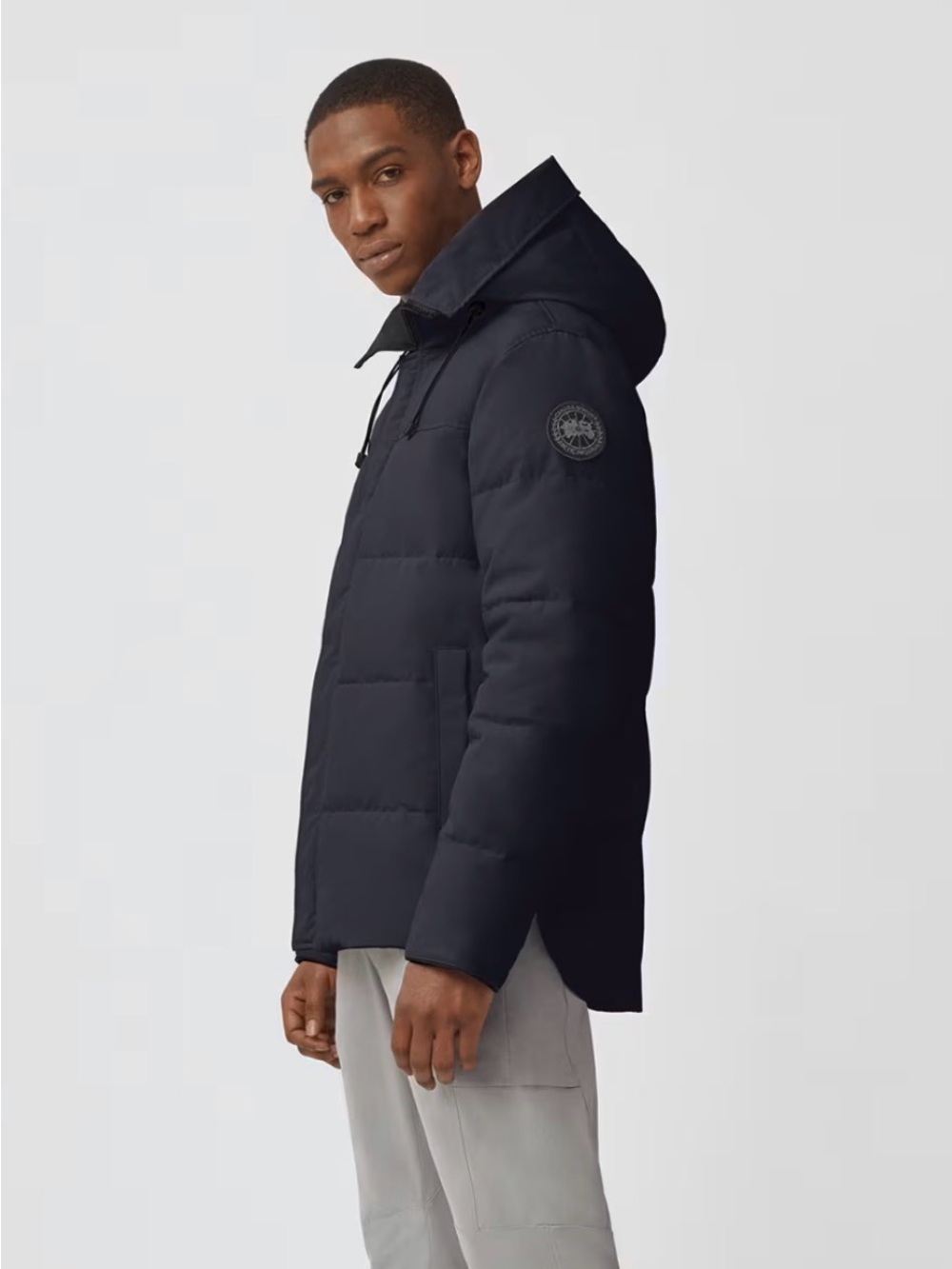 Canada Goose Parka Black Label Heritage in black